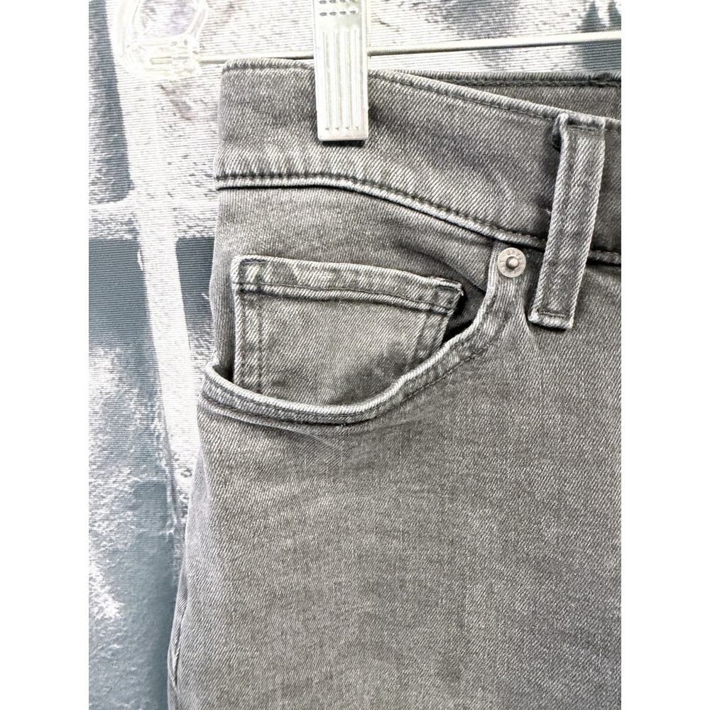 Lucky Brand Stevie Mid Rise Flare Jeans Women's 6/28 Black Stretch Denim EUC - Picture 6 of 16